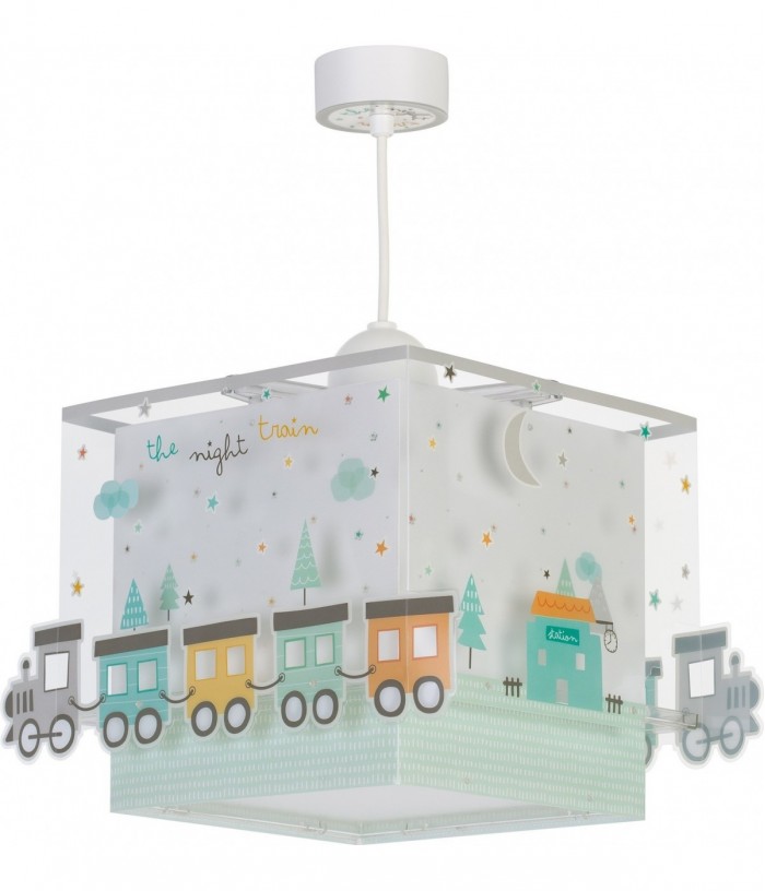 Lampada a sospensione per bambini The Night Train treno