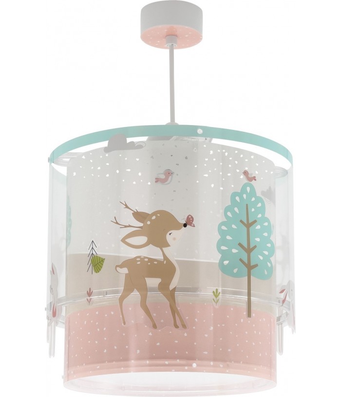 Lámpara de techo infantil Loving Deer ciervo