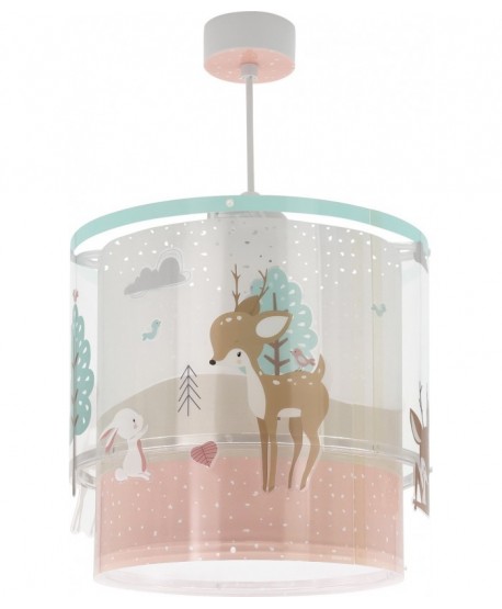 Lámpara de techo infantil Loving Deer ciervo