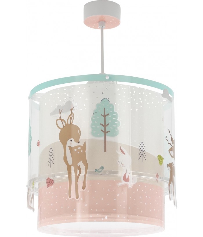 Lámpara de techo infantil Loving Deer ciervo