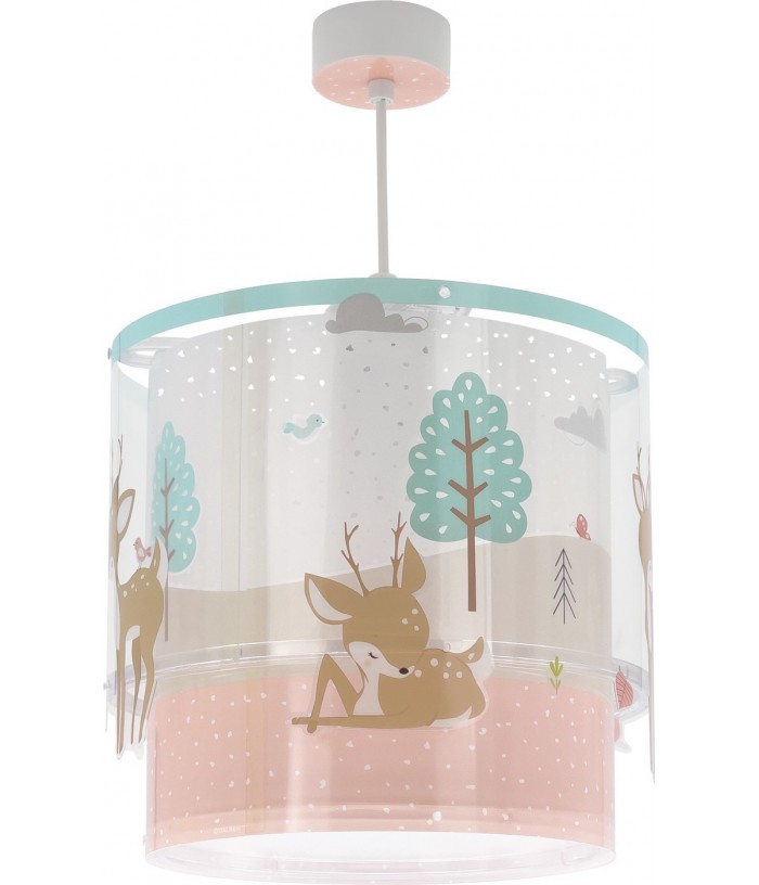 Lámpara de techo infantil Loving Deer ciervo