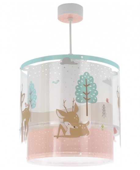 Lámpara de techo infantil Loving Deer ciervo