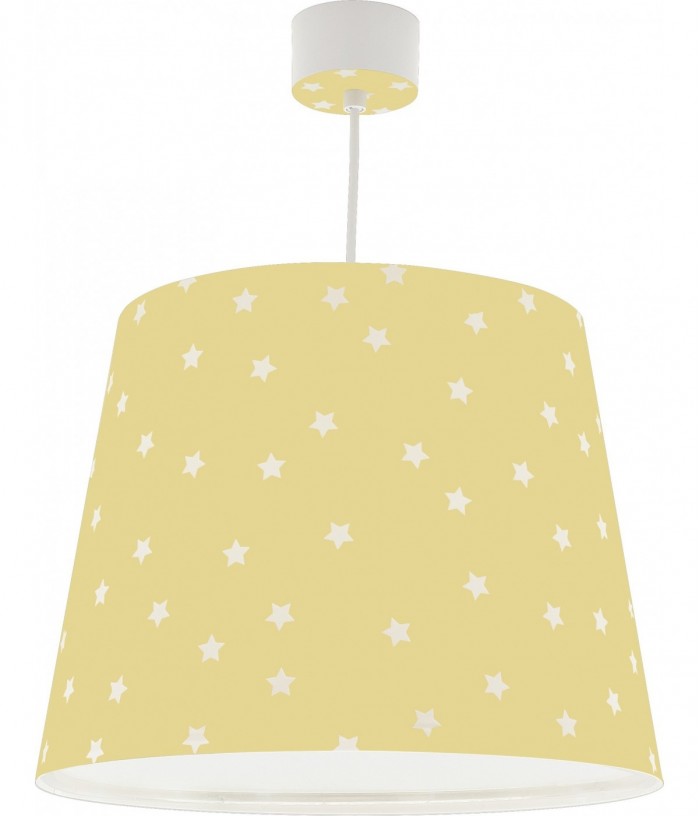 Candeeiro de teto Star Light Estrela amarelo