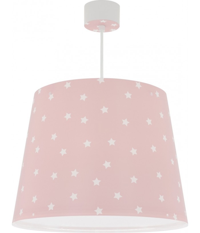 Candeeiro de teto Star Light Estrela rosa