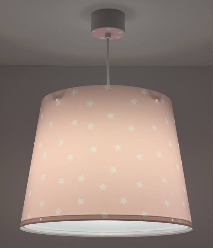 Hanging lamp Star Light pink