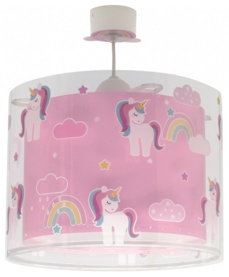 Lámpara de techo infantil Unicorns Unicornios