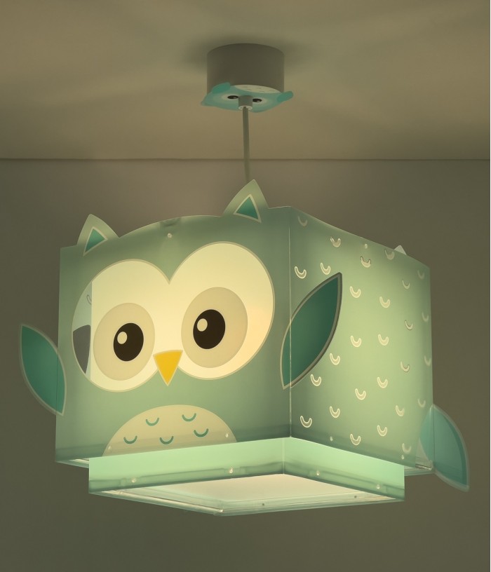 Lámpara de techo infantil Little Owl Pequeño Búho