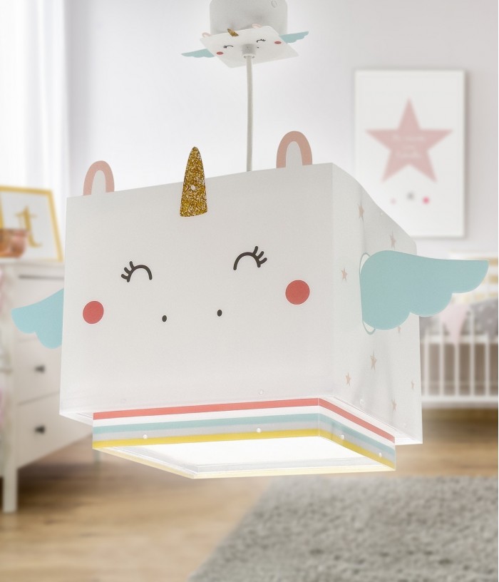 Lámpara de techo infantil Little Unicorn Pequeño Unicornio