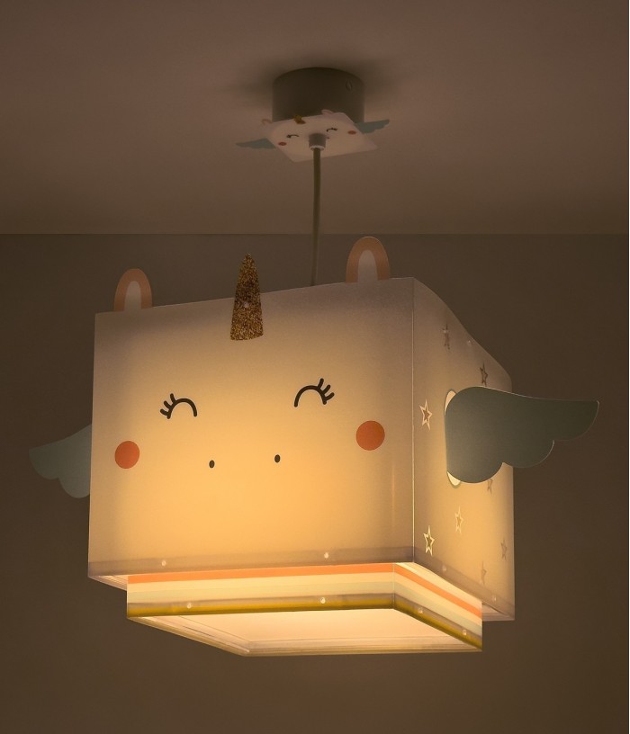 Children's hanging lamp Little Unicorn