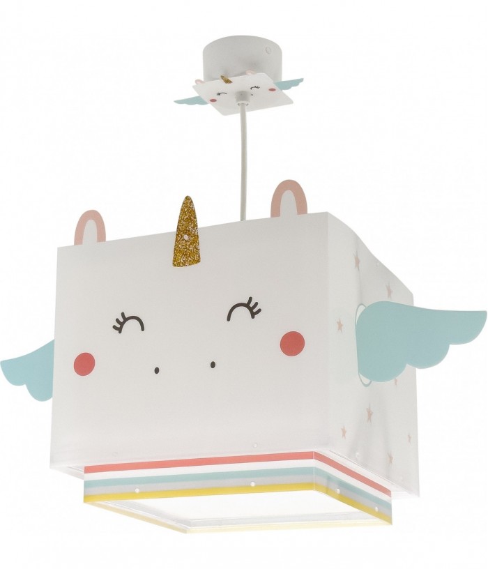 Lámpara de techo infantil Little Unicorn Pequeño Unicornio