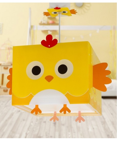 Lampada da soffitto a sospensione per bambini Little Chicken Piccolo Pollo animali