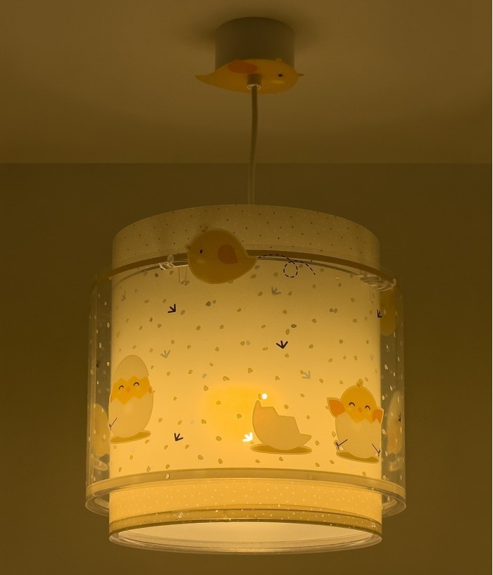 Lustre et lampe suspension enfant Baby Chick Poussin