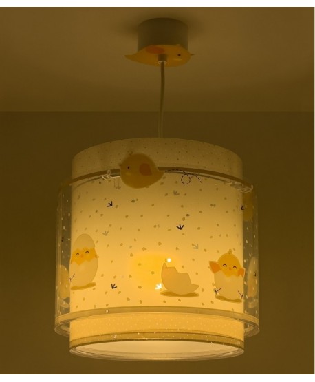 Lustre et lampe suspension enfant Baby Chick Poussin