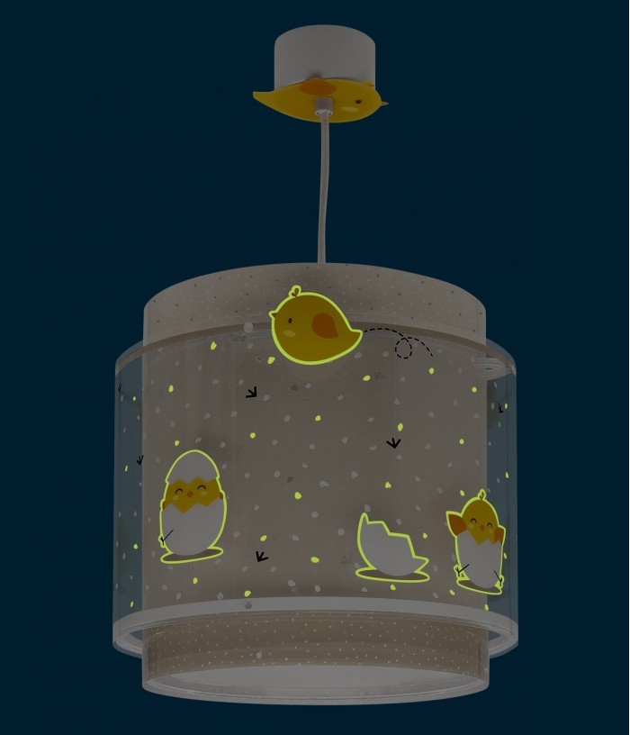 Lustre et lampe suspension enfant Baby Chick Poussin