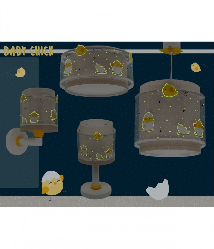 Lustre et lampe suspension enfant Baby Chick Poussin