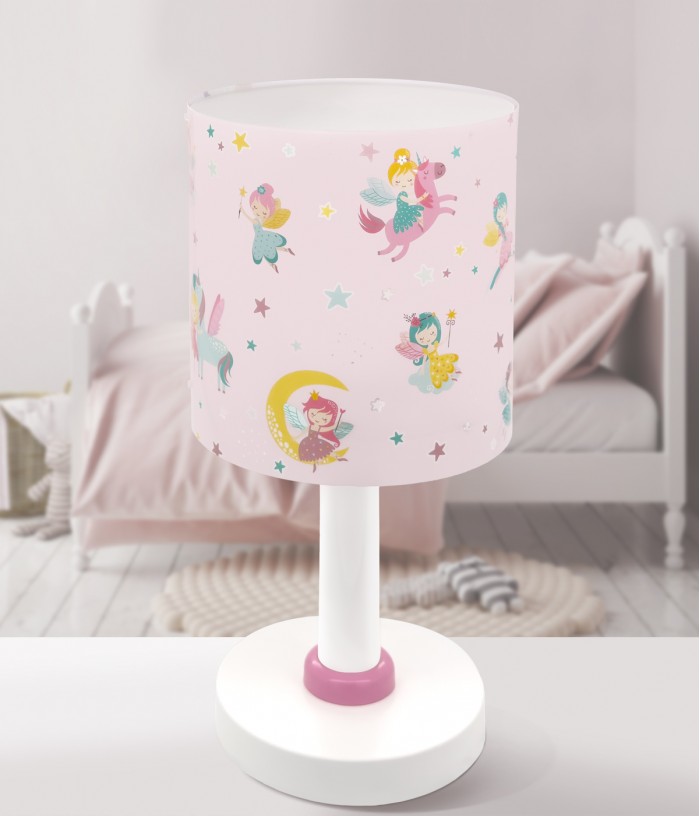 Candeeiro De Mesa Infantil Fairy Dreams Fadas