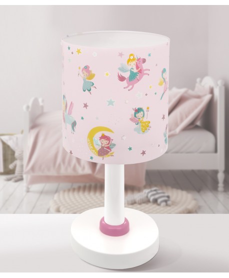 Candeeiro De Mesa Infantil Fairy Dreams Fadas