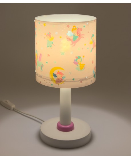 Lampada comodino per bambini Fairy Dreams Fata