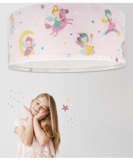 Plafon De Teto Infantil Fairy Dreams Fadas