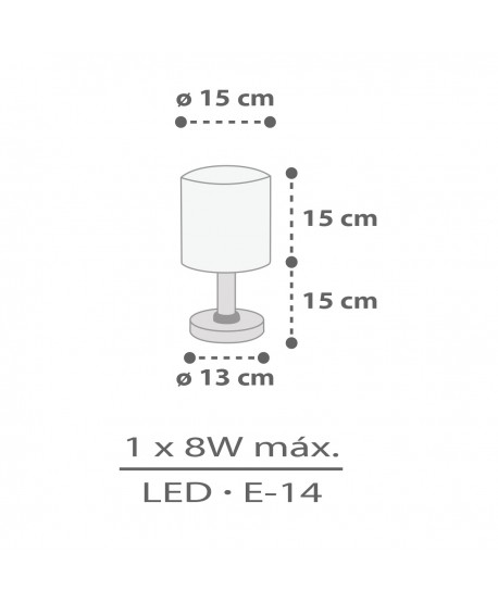 Lampe De Chevet Pour Enfant Rhino & Croco Rhinocéros et Crocodile