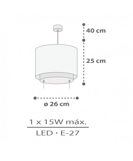 Children Ceiling Lamp Rhino & Croco