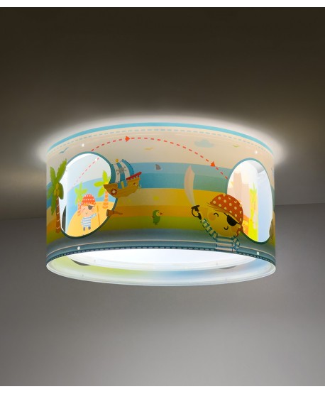 Children Ceiling Light Pirate Island