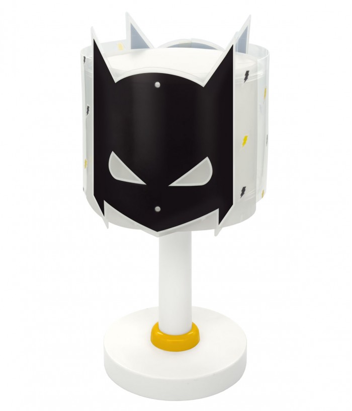 Candeeiro De Mesa Infantil Dark Hero Super-heróis