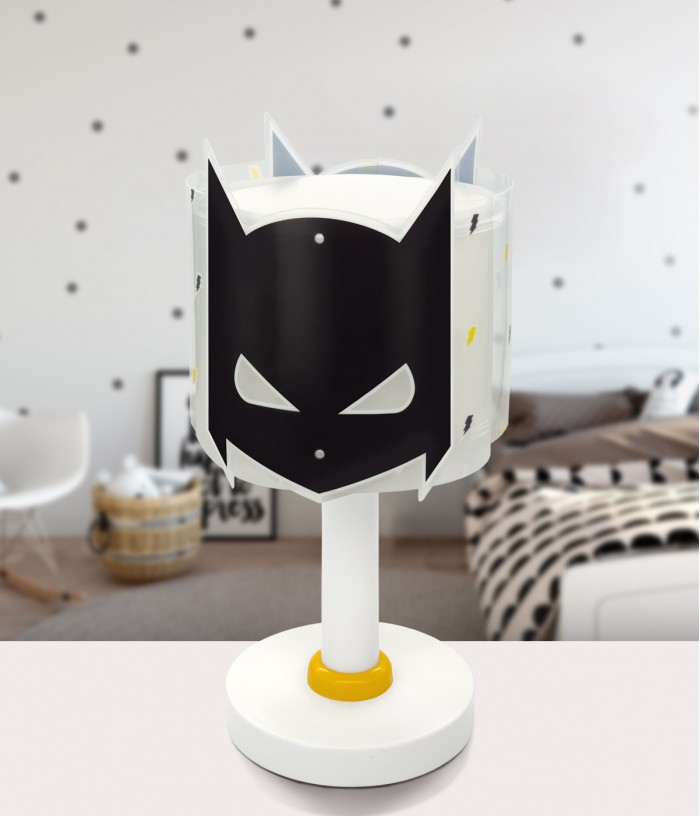 Children Table Lamp Dark Hero