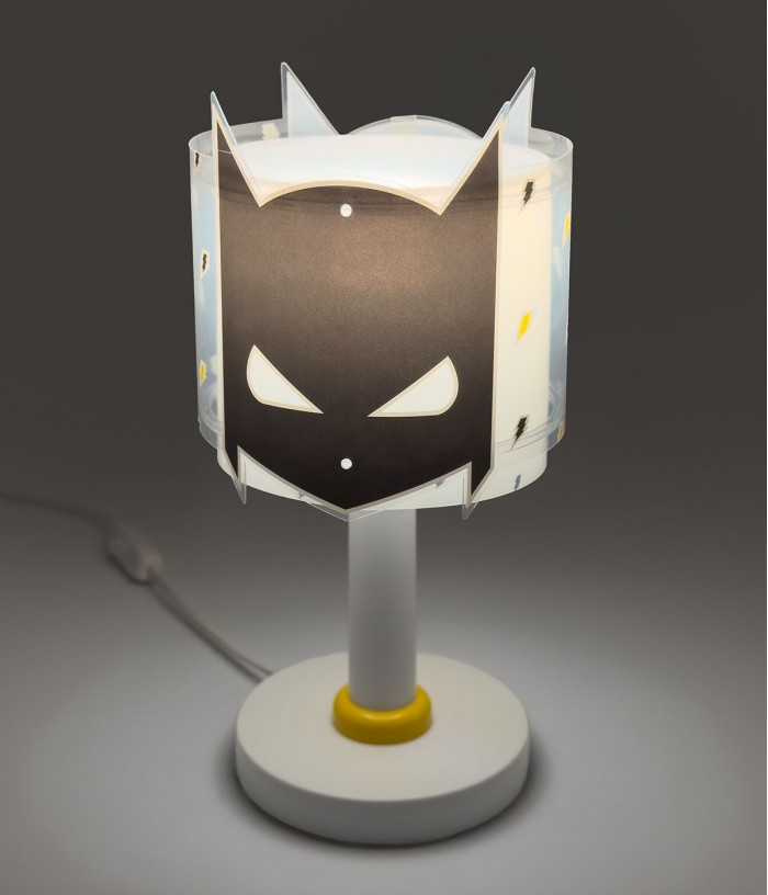 Children Table Lamp Dark Hero