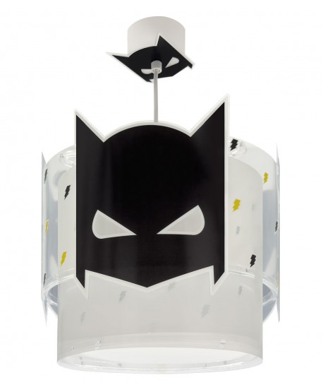 Lampada da soffitto per bambini Dark Hero Supereroe