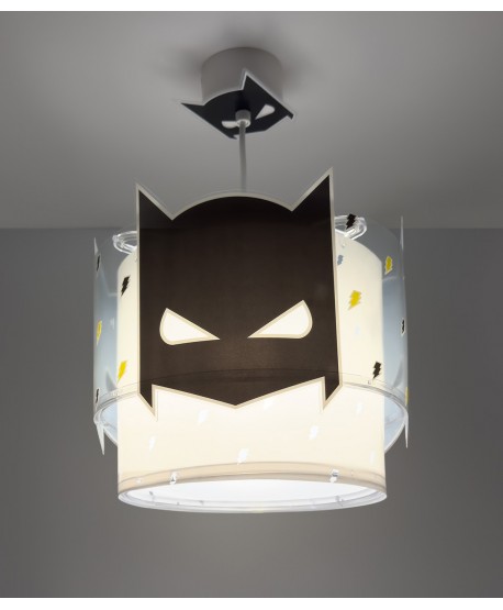 Lampada da soffitto per bambini Dark Hero Supereroe