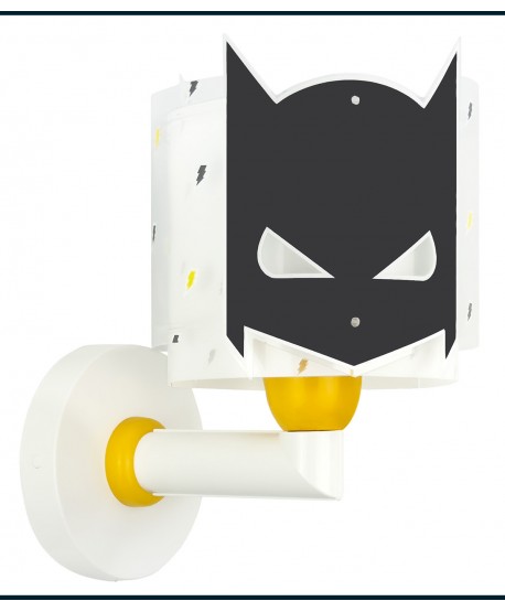 Aplique de pared infantil Dark Hero