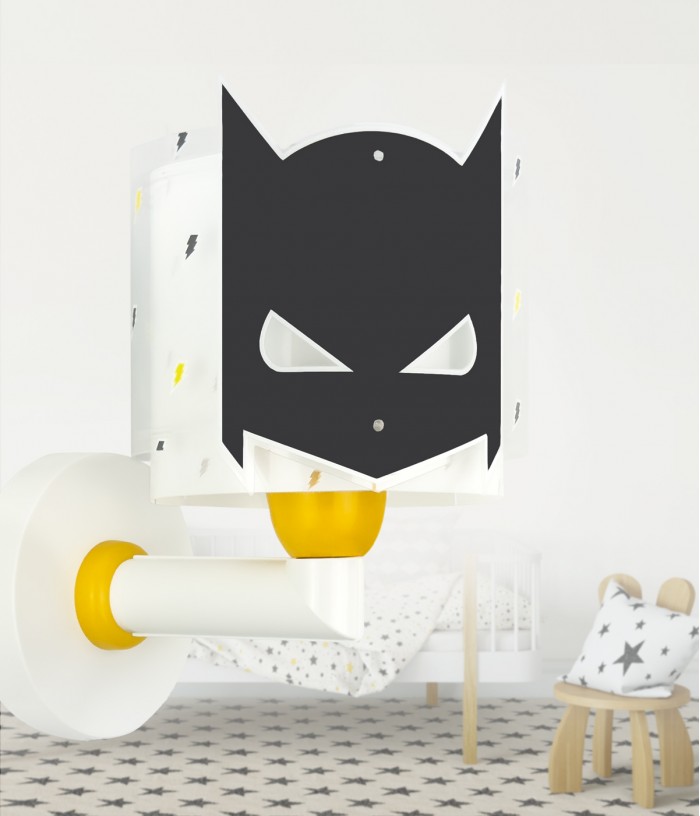 Applique Murale Pour Enfant Dark Hero Super-héros