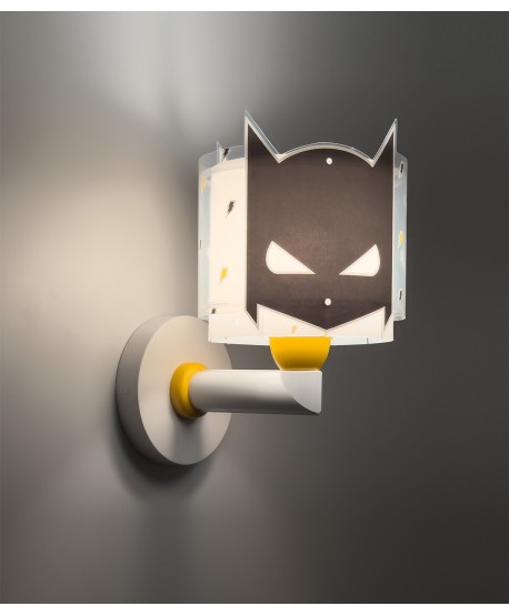 Aplique de pared infantil Dark Hero