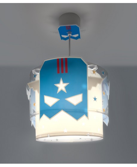 Children Ceiling Lamp Blue Hero