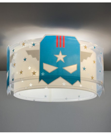 Children Ceiling Light Blue Hero