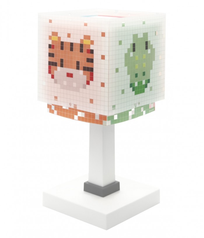 Candeeiro De Mesa Infantil Little Pixel