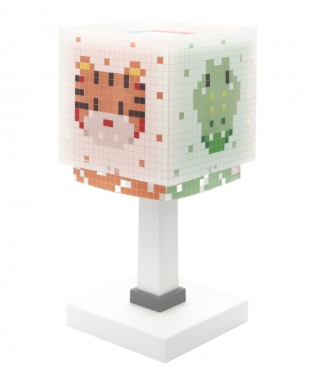 Candeeiro De Mesa Infantil Little Pixel