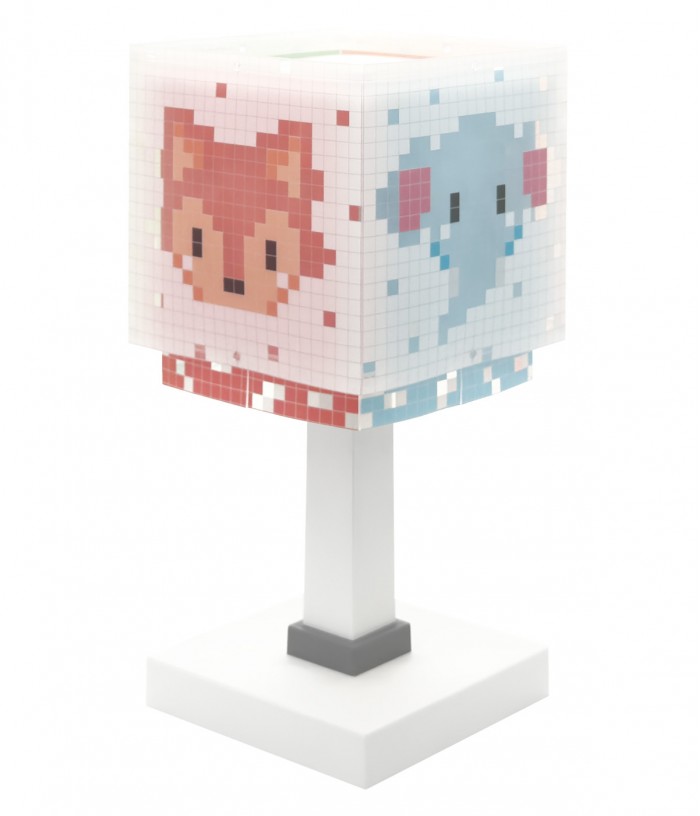 Candeeiro De Mesa Infantil Little Pixel