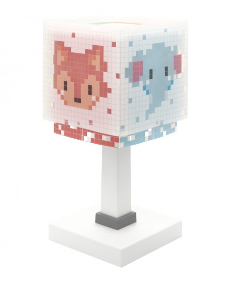 Candeeiro De Mesa Infantil Little Pixel