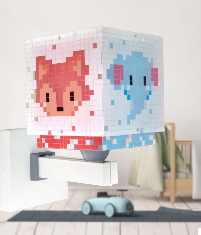 Applique per bambini Little Pixel Arte Pixelata