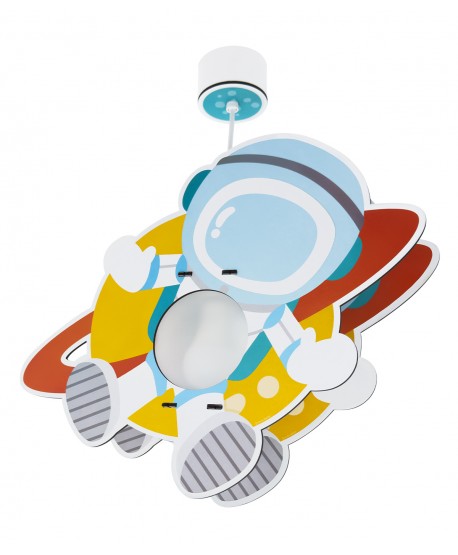 Lustre et lampe suspendue enfant Astronaute - eco friendly