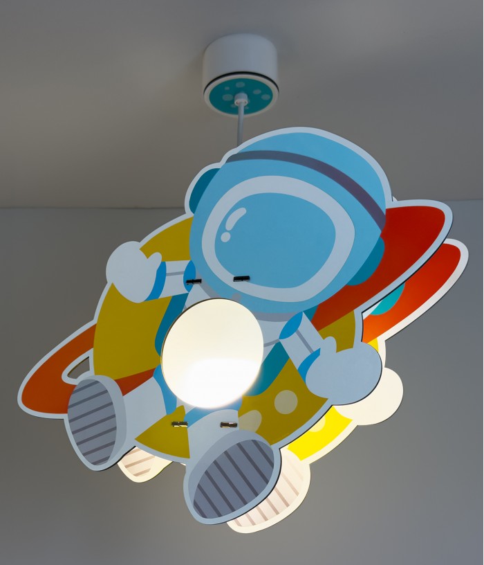 Lampada da soffitto per bambini Astronauta - eco friendly