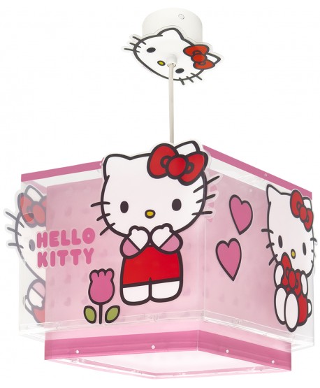 Lámpara de techo infantil Hello Kitty