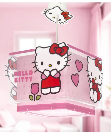 Candeeiro teto criança Hello Kitty