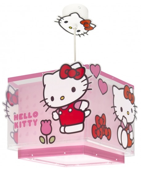 Candeeiro teto criança Hello Kitty