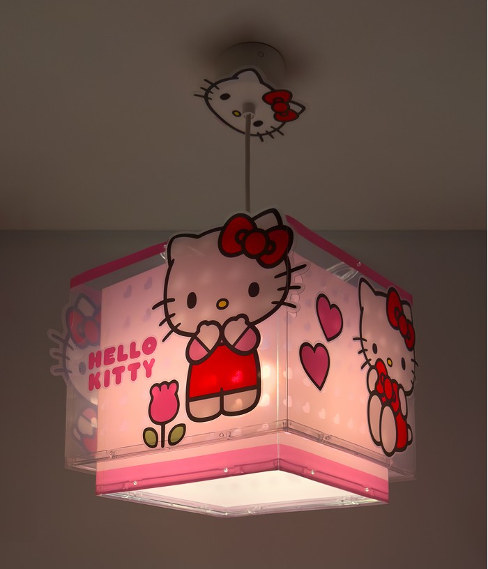 Lámpara de techo infantil Hello Kitty