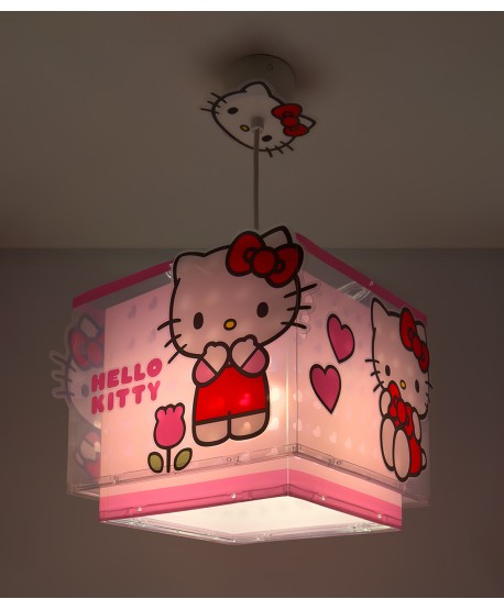 Candeeiro teto criança Hello Kitty