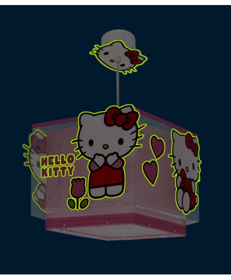 Lampada da soffitto a sospensione per bambini Hello Kitty