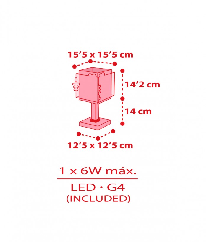 Table lamp LED nightlight for Kids Hello Kitty